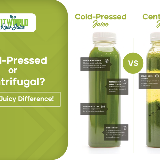 Cold-Pressed or Centrifugal? See the Juicy Difference!